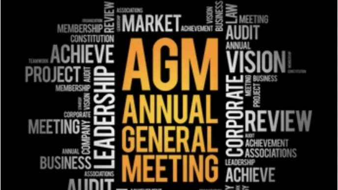 AGM Meeting – 4th December 7.30pm